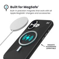 Speck Presidio2 Grip MagSafe - Etui iPhone 17 (Black / Slate Grey / White)