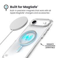 Speck Presidio Perfect Clear MagSafe - Etui iPhone Air (Clear / Silver)