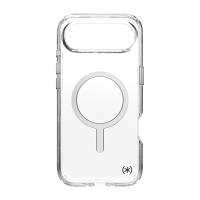 Speck Presidio Perfect Clear MagSafe - Etui iPhone Air (Clear / Silver)