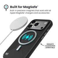 Speck Presidio2 Grip MagSafe - Etui iPhone 17 Pro (Black / Slate Grey / White)