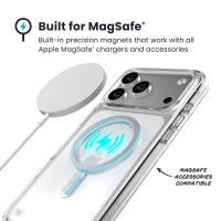 Speck Presidio Perfect Clear MagSafe - Etui iPhone 17 Pro Max (Clear / Silver)