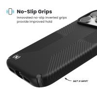 Speck Presidio2 Grip MagSafe - Etui iPhone 17 Pro Max (Black / Slate Grey / White)