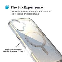 Speck Presidio Lux MagSafe - Etui iPhone 17 (Hyper Mirror Glitter / Silver Metallic)