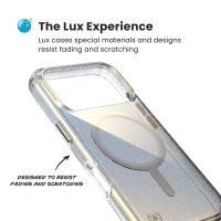 Speck Presidio Lux MagSafe - Etui iPhone 17 Pro (Hyper Mirror Glitter / Silver Metallic)