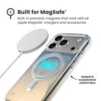 Speck Presidio Lux MagSafe - Etui iPhone 17 Pro Max (Hyper Mirror Glitter / Silver Metallic)