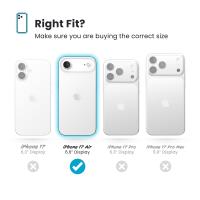 Speck Presidio2 Grip ClickLock & MagSafe - Etui iPhone Air (Deep Sea / Silver Metallic / Spell Blue)