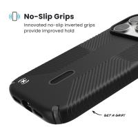 Speck Presidio2 Grip ClickLock & MagSafe - Etui iPhone 17 Pro Max (Black / Slate Grey / White)
