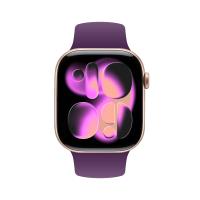 Crong Liquid - Pasek do Apple Watch 38/40/41/42 mm (śliwkowy)