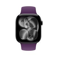 Crong Liquid - Pasek do Apple Watch 44/45/46/49 mm (śliwkowy)