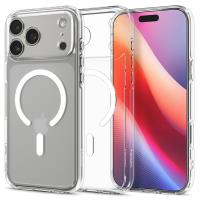 Spigen Ultra Hybrid Mag MagSafe - Etui do iPhone 17 Pro Max (Clear/White) Spigen Ultra Hybrid Mag MagSafe - Etui do iPhone 17 Pro Max (Clear/White)