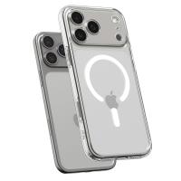 Spigen Ultra Hybrid Mag MagSafe - Etui do iPhone 17 Pro Max (Clear/White)