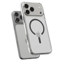 Spigen Ultra Hybrid Mag MagSafe - Etui do iPhone 17 Pro Max (Clear/Graphite)