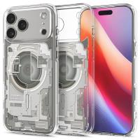 Spigen Ultra Hybrid Mag MagSafe - Etui do iPhone 17 Pro Max (Zero One Natural Titanium) Spigen Ultra Hybrid Mag MagSafe - Etui do iPhone 17 Pro Max (Zero One Natural Titanium)