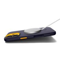 Spigen Nano Pop Mag MagSafe - Etui do iPhone 17 (Blueberry Navy)