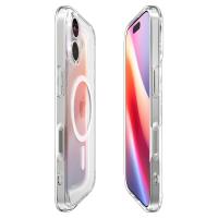 Spigen Ultra Hybrid Mag MagSafe - Etui do iPhone 17 (Clear/White)