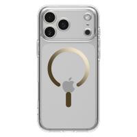 Spigen Ultra Hybrid Mag MagSafe - Etui do iPhone 17 Pro (Clear/Gold)
