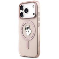 Karl Lagerfeld IML Choupette MagSafe - Etui iPhone 17 Pro (różowy)