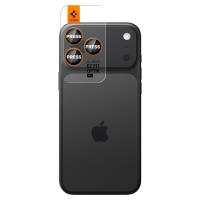 Spigen Optik Pro GLAS.TR EZ Fit Camera Protector 2-Pack - Szkło ochronne na obiektyw do iPhone 16 Pro / 16 Pro Max / 17 Pro / 17 Pro Max (2 szt) (Orange)