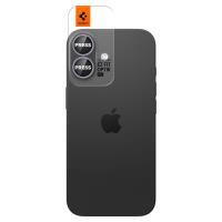 Spigen Optik Pro GLAS.TR EZ Fit Camera Protector 2-Pack - Szkło ochronne na obiektyw do iPhone 16 / 16 Plus / 17 (2 szt) (Purple)