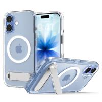 Spigen Ultra Hybrid S Mag MagSafe - Etui do iPhone 17 (Clear/White) Spigen Ultra Hybrid S Mag MagSafe - Etui do iPhone 17 (Clear/White)