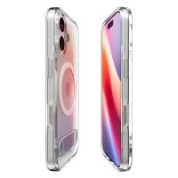 Spigen Ultra Hybrid S Mag MagSafe - Etui do iPhone 17 (Clear/White)