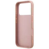 Guess Fixed Glitter Big 4G - Etui do iPhone 17 Pro (różowy)