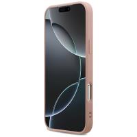 Guess Fixed Glitter Big 4G - Etui do iPhone 17 Pro Max (różowy)