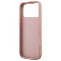 Guess Fixed Glitter Big 4G - Etui do iPhone 17 Pro Max (różowy)