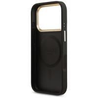 Guess 4G Strass Logo MagSafe - Etui iPhone 17 Pro (czarny)