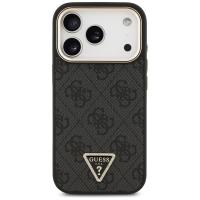 Guess 4G Triangle Logo MagSafe - Etui iPhone 17 Pro (czarny)