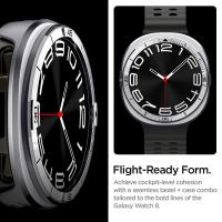 Spigen Bezel Tune Pro Pilot - Obudowa / Pierścień ochronny do Samsung Galaxy Watch 8 44 mm (Silver)