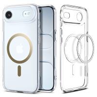 Spigen Ultra Hybrid Mag MagSafe - Etui do iPhone Air (Clear/Gold) Spigen Ultra Hybrid Mag MagSafe - Etui do iPhone Air (Clear/Gold)
