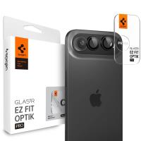 Spigen Optik Pro GLAS.TR EZ Fit Camera Protector 2-Pack - Szkło ochronne na obiektyw do iPhone Air (2 szt) (Czarny) Spigen Optik Pro GLAS.TR EZ Fit Camera Protector 2-Pack - Szkło ochronne na obiektyw do iPhone Air (2 szt) (Czarny)