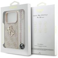 Guess 4G Strap 4G Classic Logo - Etui iPhone 17 Pro (różowy)