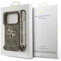 Guess 4G Strap 4G Classic Logo - Etui iPhone 17 Pro (brązowy)