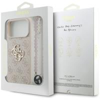 Guess 4G Strap 4G Classic Logo - Etui iPhone 17 Pro Max (różowy)