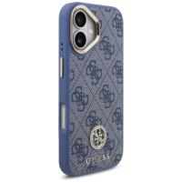 Guess 4G Strass Logo MagSafe - Etui iPhone 17 (niebieski)