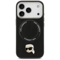 Karl Lagerfeld Karl Pin MagSafe - Etui iPhone 17 Pro Max (czarny)