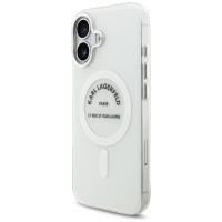 Karl Lagerfeld IML Karl RSG Logo MagSafe - Etui iPhone 17 (przezroczysty)