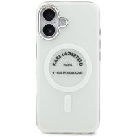 Karl Lagerfeld IML Karl RSG Logo MagSafe - Etui iPhone 17 (przezroczysty)