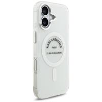 Karl Lagerfeld IML Karl RSG Logo MagSafe - Etui iPhone 17 (przezroczysty)