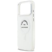 Karl Lagerfeld IML Karl RSG Logo MagSafe - Etui iPhone 17 Pro Max (przezroczysty)