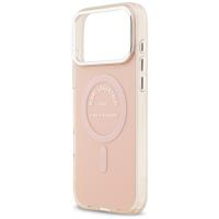 Karl Lagerfeld IML Karl RSG Logo MagSafe - Etui iPhone 17 Pro Max (różowy)