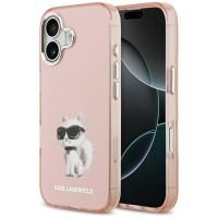 Karl Lagerfeld IML Aquarelle Choupette & Logo MagSafe - Etui iPhone 17 (różowy) Karl Lagerfeld IML Aquarelle Choupette & Logo MagSafe - Etui iPhone 17 (różowy)