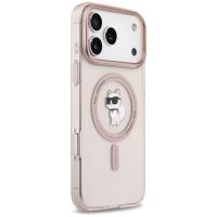 Karl Lagerfeld IML Choupette MagSafe - Etui iPhone 17 Pro Max (różowy)