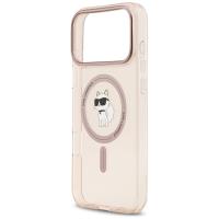Karl Lagerfeld IML Choupette MagSafe - Etui iPhone 17 Pro Max (różowy)