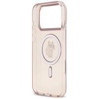 Karl Lagerfeld IML Choupette MagSafe - Etui iPhone 17 Pro Max (różowy)