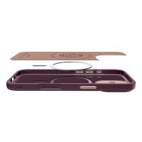 Spigen Nano Pop Mag MagSafe - Etui do iPhone 17 (Burgundy Bean)