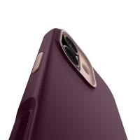 Spigen Nano Pop Mag MagSafe - Etui do iPhone 17 (Burgundy Bean)