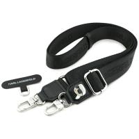 Karl Lagerfeld Universal Crossbody Strap Tether Patch Karl Metal Logo - Uniwersalny pasek / smycz do telefonu (czarny) Karl Lagerfeld Universal Crossbody Strap Tether Patch Karl Metal Logo - Uniwersalny pasek / smycz do telefonu (czarny)